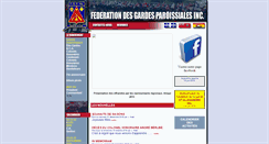 Desktop Screenshot of gardesparoissiales.com